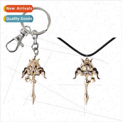 Game  crash star dome railroad rakshasa cross necklace metal