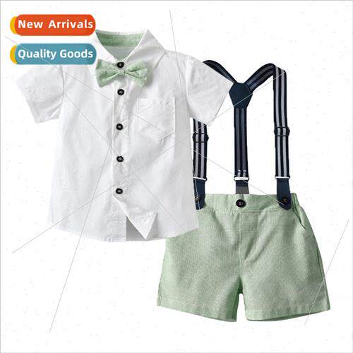 Childrens clothing New summer boys British back pants short-