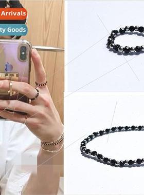 StrayKids group Hwang Hyun  bracelet ring crystal beaded ela