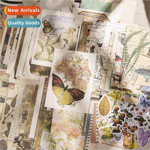 Material Pack Dream Narrative Vintage Botanical terary Chara