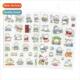 stickers handbook cartoon pekkle cell Baker transparent duck