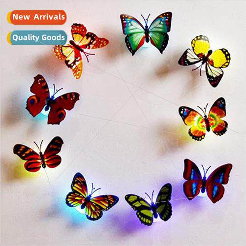 Creative luminous butterfly night light 3D simulation three-
