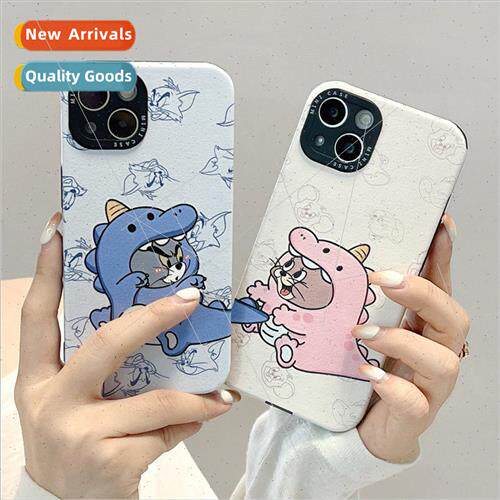 适用 iphone13pro max cute cartoon dinosaur cat mouse apple 1