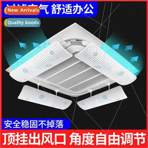 Central air-conditioning wind panel ceiling machine air guid
