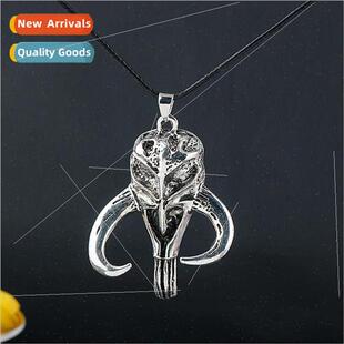 Movie and TV s Star Wars Mandalorian necklace Mandalorian pe
