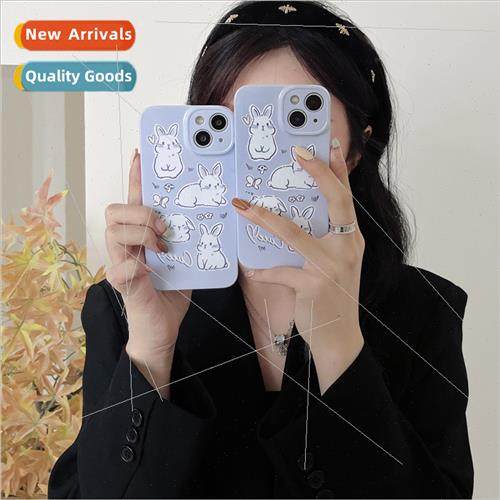 Purple Personalized Bunny IPhone14/13ProMax Phillips Hard Ca