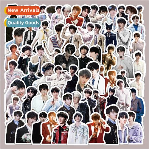 66 pcs of Ma  stickers do not repeat the star handsome neigh