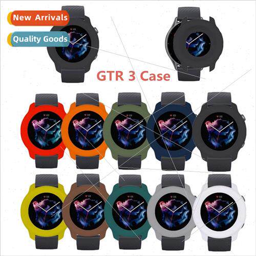 适用 Huami Amazfit GTR3 silicone case GTR3 pro half bag prot