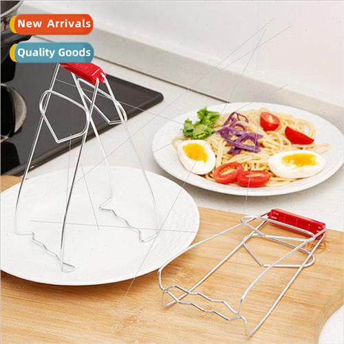 Stainless steel take bowl clip anti-scald clip -slip take pl