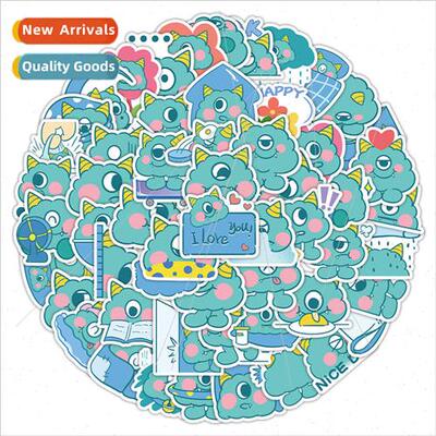 60 cartoon monster graffiti stickers decorative stationery b
