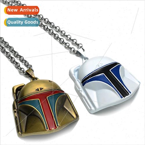 Movie Star Wars White Knight Mask Alloy Pendant Jewelry