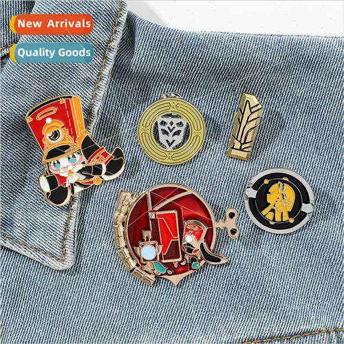 Avalanche star dome railroad metal badge cartoon anime and m