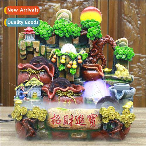 Cai Cai  Bao Feng Shui wheel cabbage living room running wat