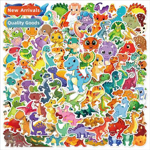 120 Cute Cartoon Dinosaur Doodle Stickers Party  Box Decorat