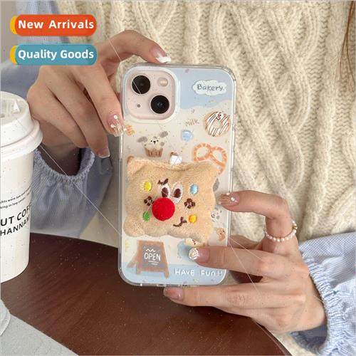 Cute little animal plush cookie holder iPhone 15 new 13ProMa