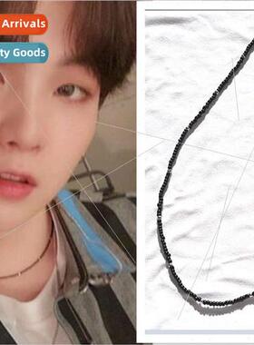 Korean stars around Kim Do Young WayV Wishen V necklace Min