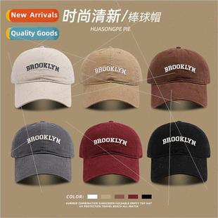 face small Korean casual children show cap Couple baseball