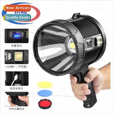 High Power P50 Strong Long Range Flashlight Type-C Rechargea