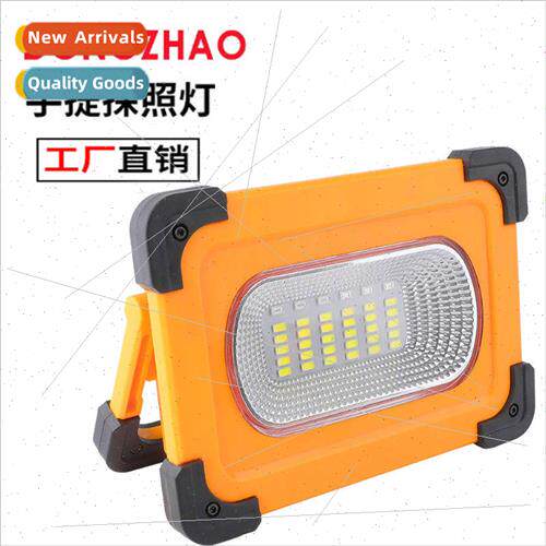 LED solar outdoor flood light portable warning camping night