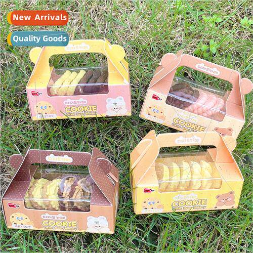Creative simulation cute bear cookie series Cookies shaped e