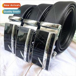 Trimmed Leaf Patterned Alloy Bel Lychee lver Mens 2023 Model