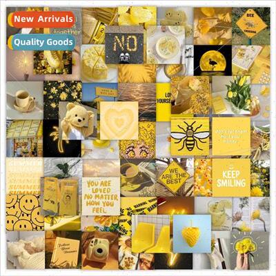 The new 63 yellow lively generous English cute pet eye-catch