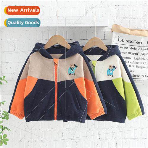 2023 childrens fall and winter new jacket padded warm outwea