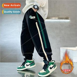 pants fall and Boys new padded 2023 childrens winter