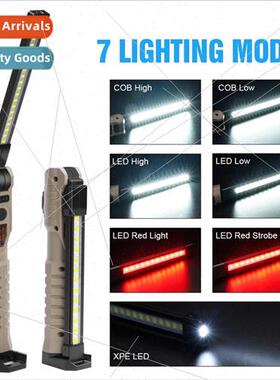 Folding LED Work ght Rechargeable Auto Repair ght 180 Double