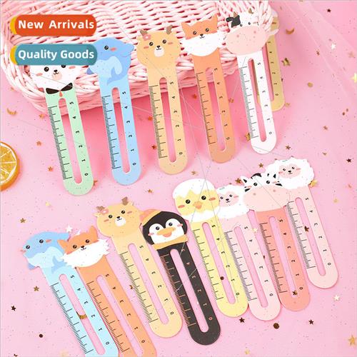 Scale bookmarks animal series cartoon creative stationery cu