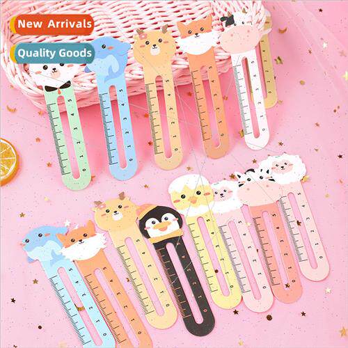 Scale bookmarks animal series cartoon creative stationery cu