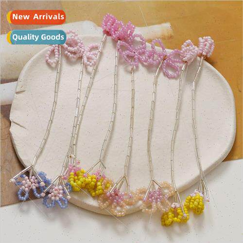 Personalized creative asymmetric butterfly flowers diy handm