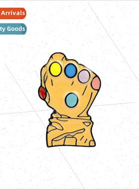 New Avengers 4 Avengers Exterminator Glove Oil Drop Pin Badg