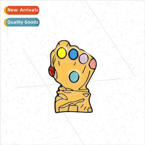New Avengers 4 Avengers Exterminator Glove Oil Drop Pin Badg