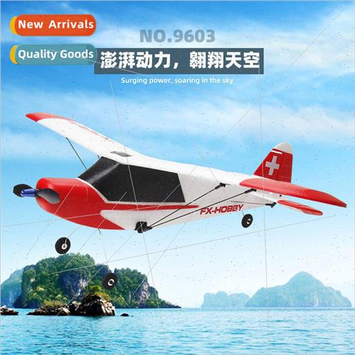 New FX9603 three-channel J3 RC airplane fixed-wing brushless