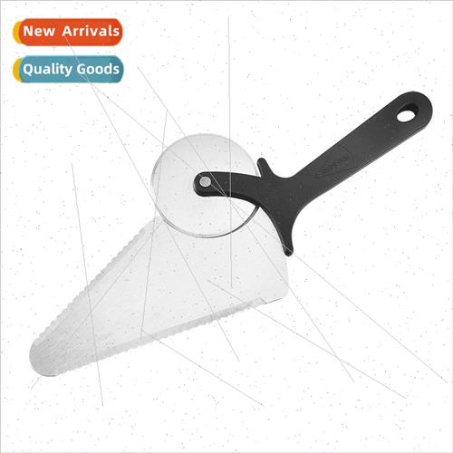 2-in-1 pizza cutter Stainless steel hob pizza cut Western ba