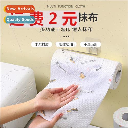 Lazy man wipes wet and dry household cleaning supplies kitch