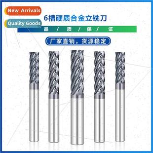 New 4-16 Finishing cutter head 6 flutes tungsten carbide end