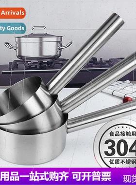 304 stainless steel soup ladle short handle spoon water spoo