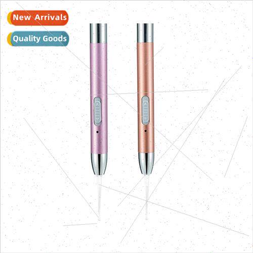 USB rechargeable light-emitting ear spoons yellow light doub