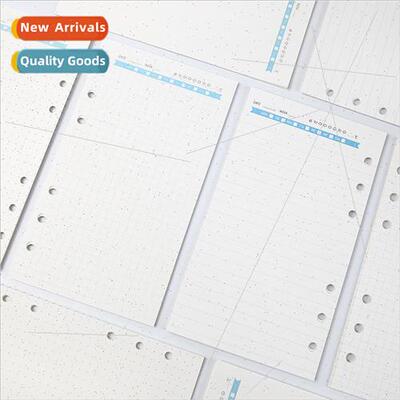 A5/A6 Blue Label Handbook Loose-leaf 6-hole Insert Book Colo