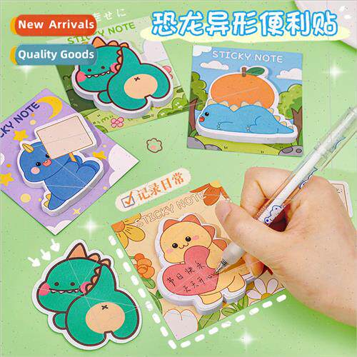 Cartoon Dinosaur Shaped Sticky Notes Handbook Sticky Notes S