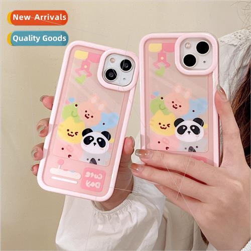 Cartoon doll doll machine 适用 13ProMax phone case iPhone 14