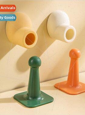 Color collision door suck no punch creative door stopper bat