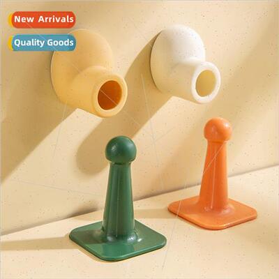 Color collision door suck no punch creative door stopper bat