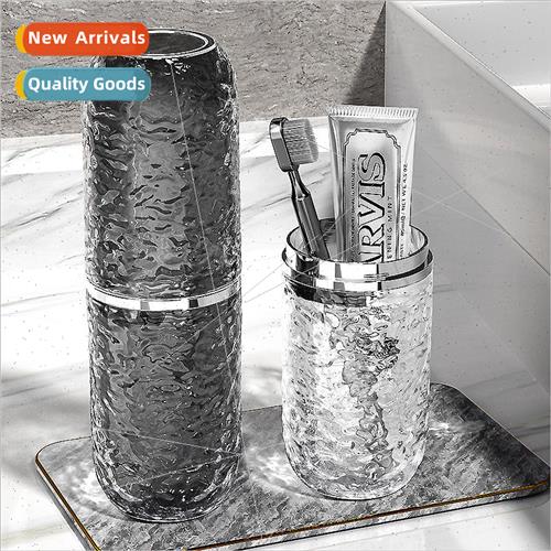 Glacier pattern toothbrush cup couple wash cup light luxury