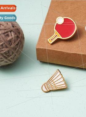 Badminton Pin Table Tennis Sports s Idol Activity Badge Birt