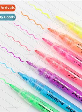 162 seven-color fluorescent acrylic marker 0.7mm DIY album b