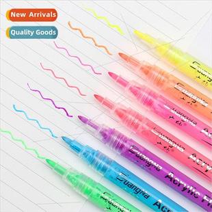 162 seven-color fluorescent acrylic marker 0.7mm DIY album b