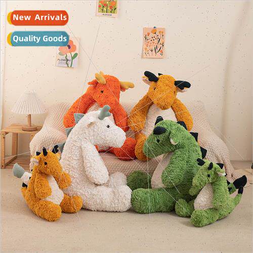 Creative sitting dragon doll mascot cute living room decorat